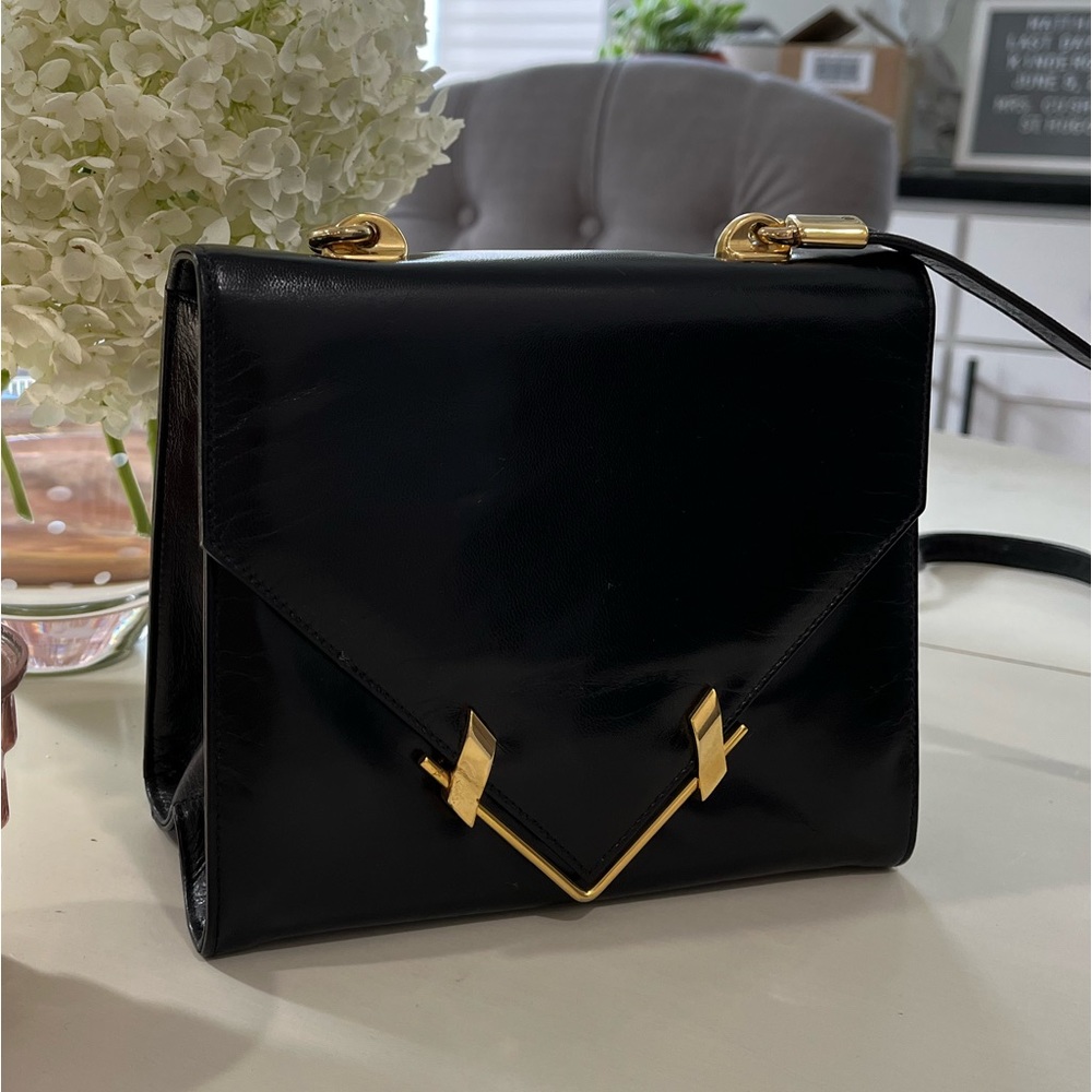 Neiman Marcus Vintage Black Handbag